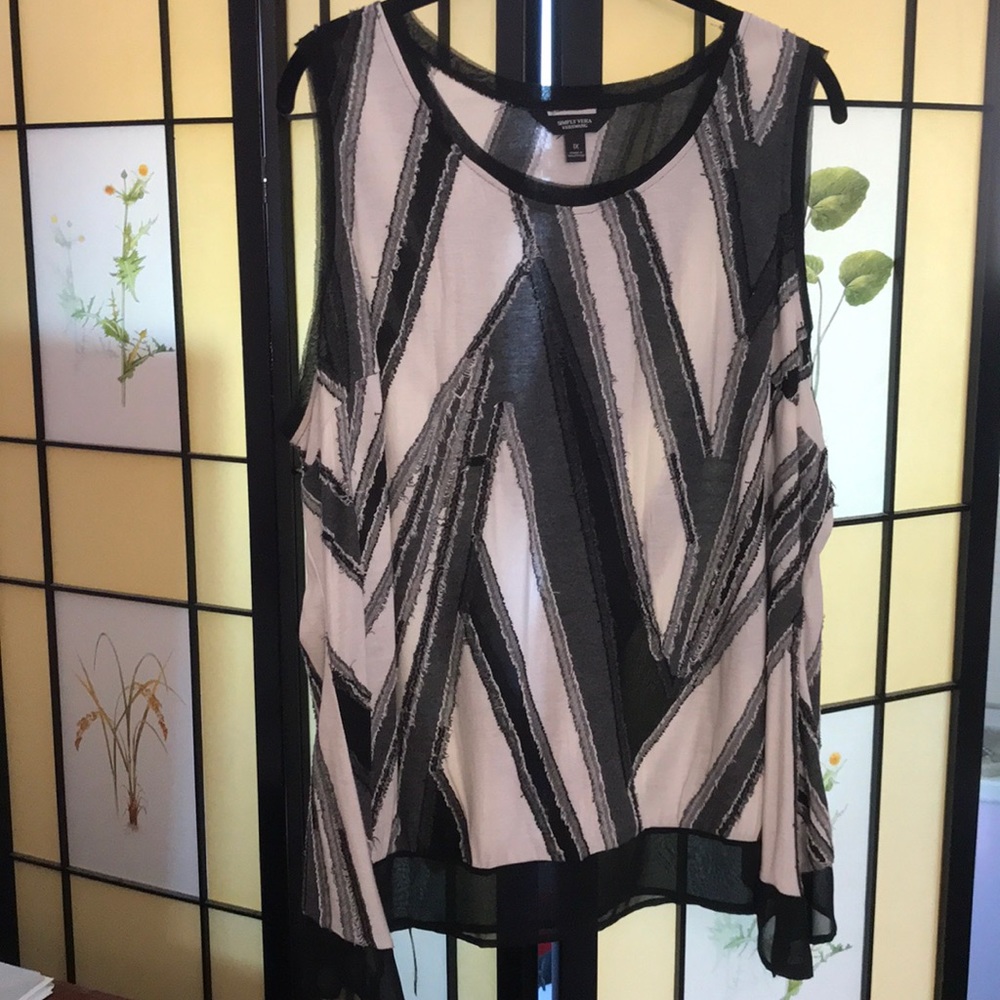 Simply Vera Wang Sleeveless Top